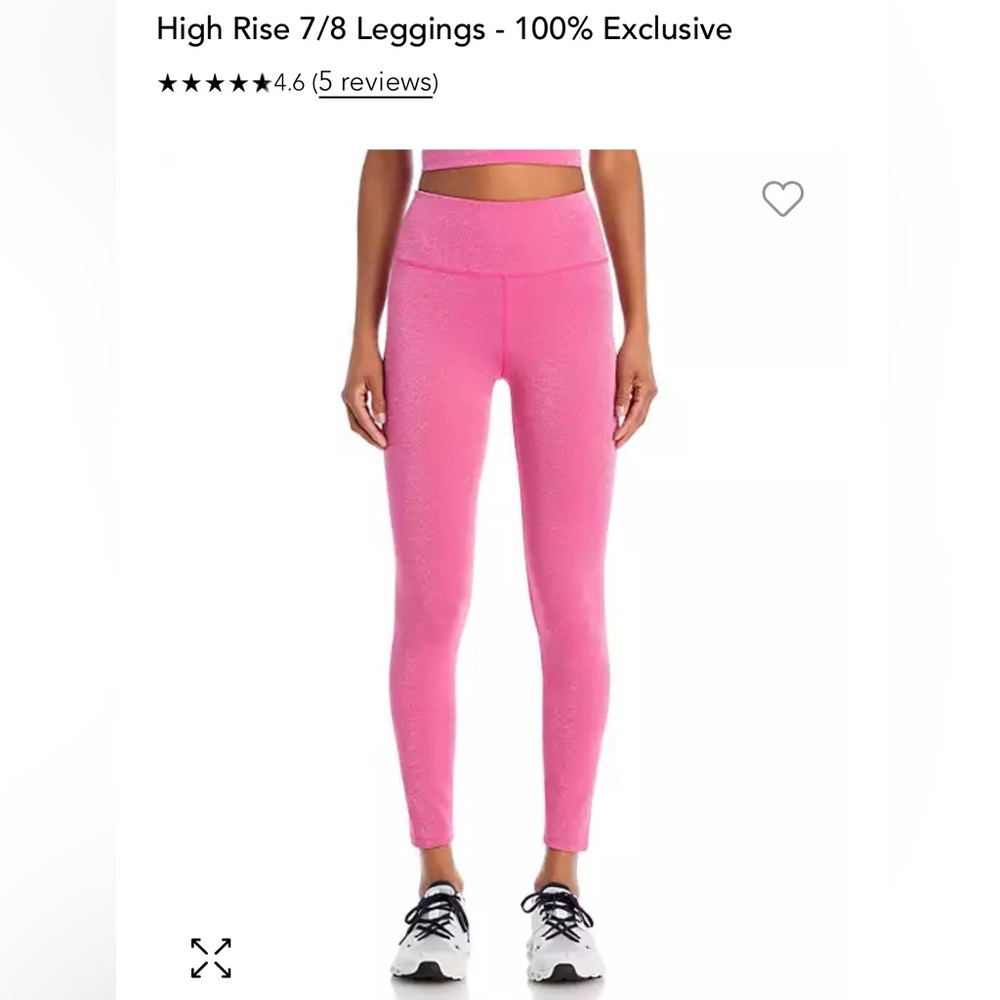 AQUA High Rise 7/8 Leggings - 100% Exclusive